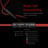Hobbyant RX3 3.5mm Wired Gaming Earphones with Microphone, Earphone Headphones, Noise Reduction Headset - Color: Red