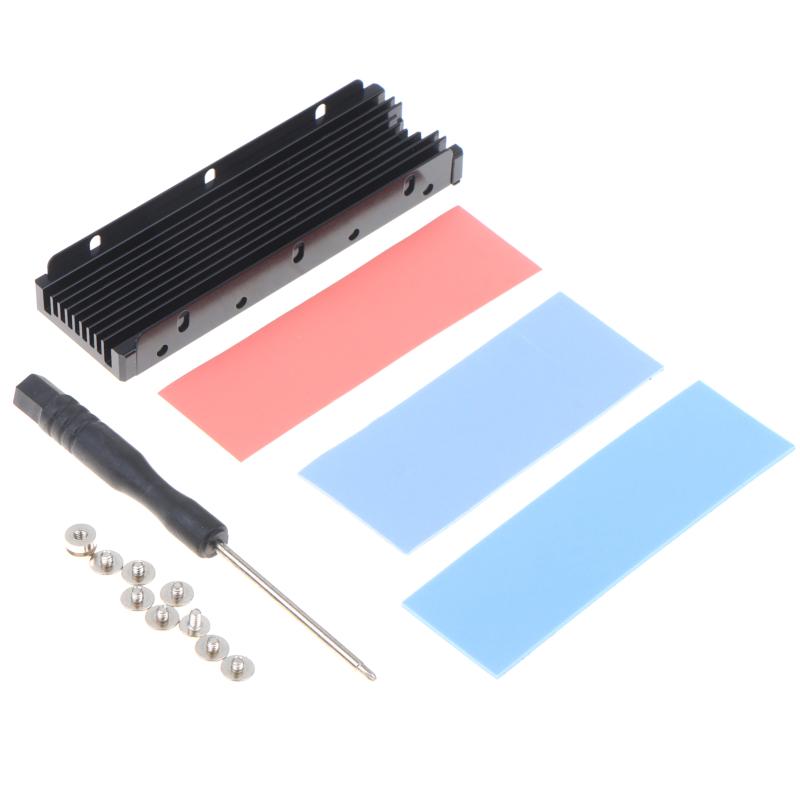 M.2 2280 SSD Heatsink Heavy Duty Aluminum Alloy Heat Sink Efficient Cooling Radiator for Workstation High Performance SSD