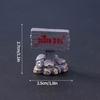 Halloween Decorations Skull Bat Mini Figurines Ornament Desktop Landscape Figurine Decoration