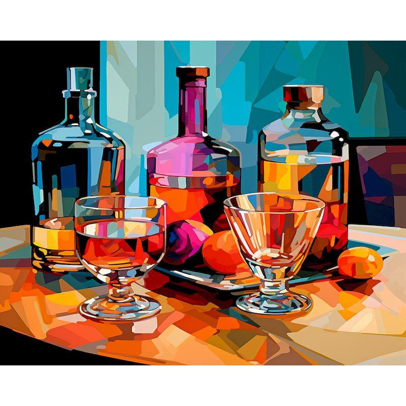 

GATYZTORY Acrylic Paint Diy Painting By Numbers With Frame Fruit Juice Picture With Numbers For Home Wall Art Decors 60x75cm 20x30cm No Frame шоколадный