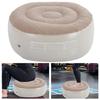 Portable PVC Inflatable Foot Stool Cusion Soft Air Chair for Indoor Outdoor Fitness Sports