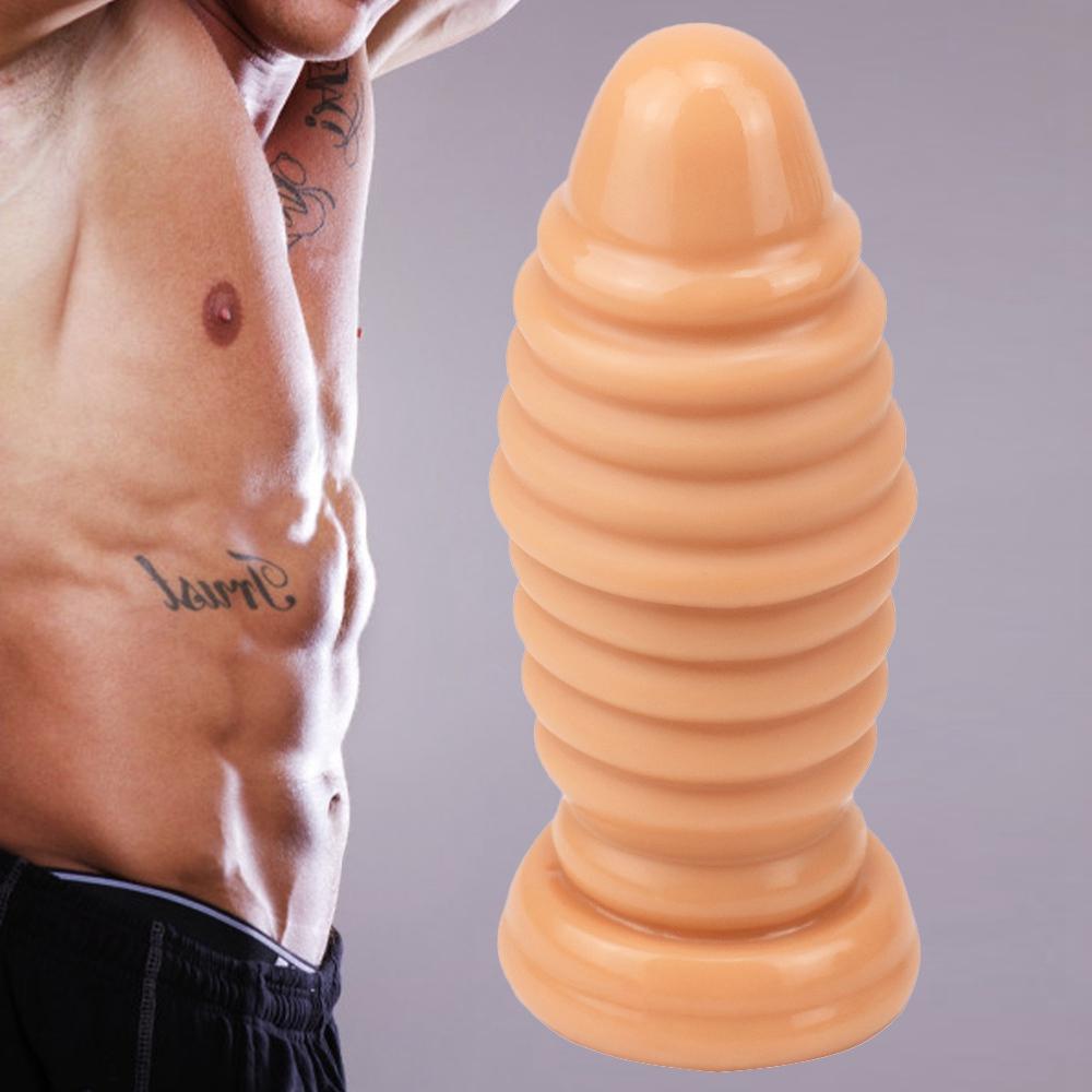 MoDi Soft Anal Plug Dildos Stimulate Vagina and Anus Big Butt Plug Anal Dilator Sex Toys for Women and Men