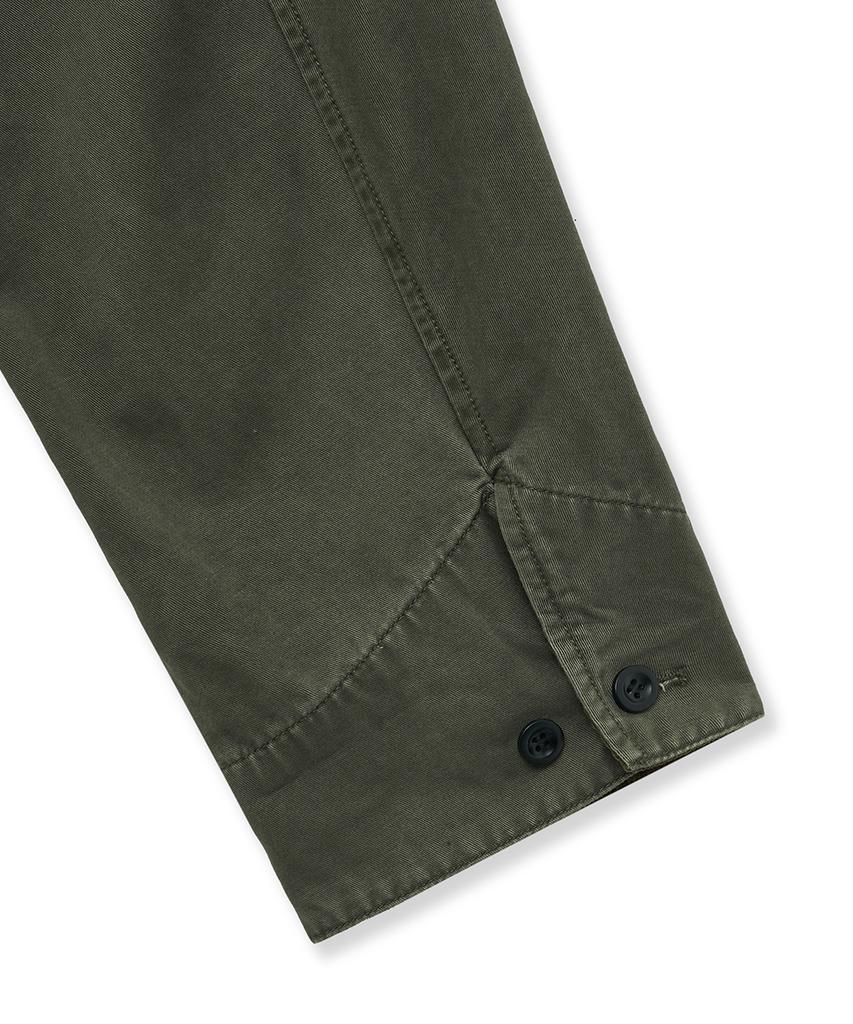 Intempomood Mechanic Button Detail Jacket_Khaki