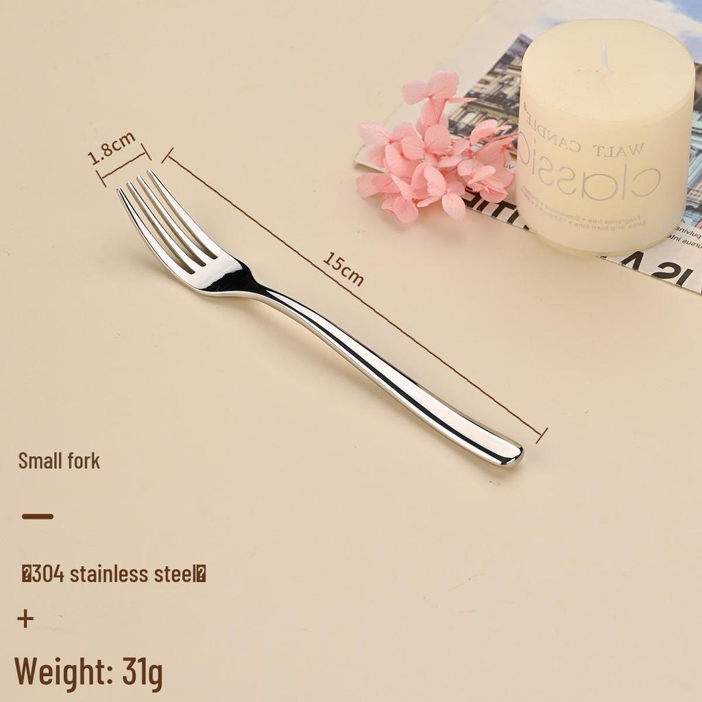 Premium 304 Stainless Steel Cutlery Set: Knife, Fork, and Spoon for Steaks - Perfect for Restaurants and Hotels