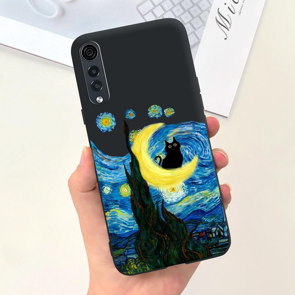 For LG Velvet Case LG Velvet 5G Cover LMG910EMW Shockproof Silicone Fashion Painted Soft Funda For LGVelvet 5G UW LM-G900V Coque