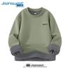 Jeanswest Men's Plush-Lined Crew Neck Sweatshirt