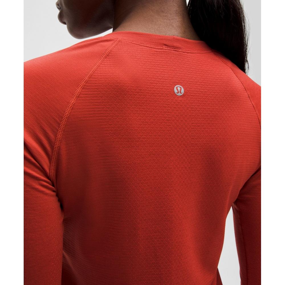Lululemon Swiftly Tech Long Sleeve Shirt 2.0  Waist Length Dare Devil Dare Devil