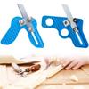 2pcs Professional Woodworking Veneer Edge Trimming Tool Woodworking Veneer Cutter Veneer Edge Trimmer