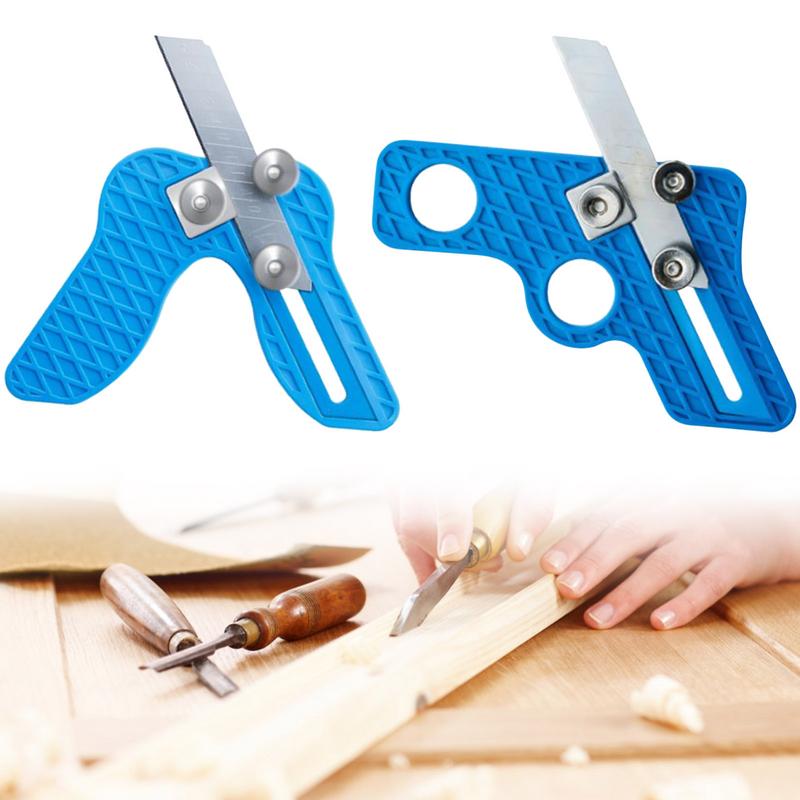 2pcs Professional Woodworking Veneer Edge Trimming Tool Woodworking Veneer Cutter Veneer Edge Trimmer