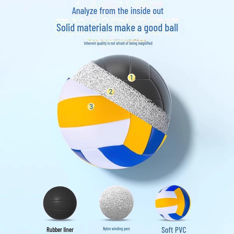 Pallone da Pallavolo Taglia 5 per Ragazzi e Adulti per Gare Scolastiche e Allenamenti