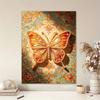 Pearl DIY Art Painting Iridescent Butterfly Handcrafted Picture Indoor Wall Ornament Relaxing Leisure Hobby Exquisite Home Decor Gift