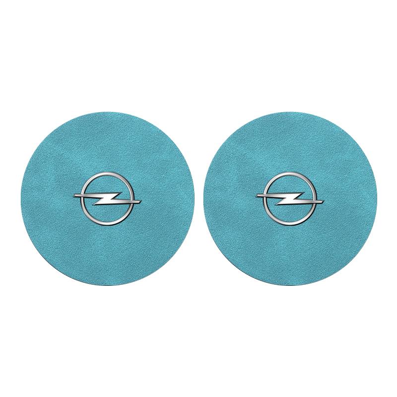 Car Anti Slip Insert Cup Coasters Car Accessories For Opel Adam Ampera Corsa Insignia Karl Rocks-e Astra New Energy