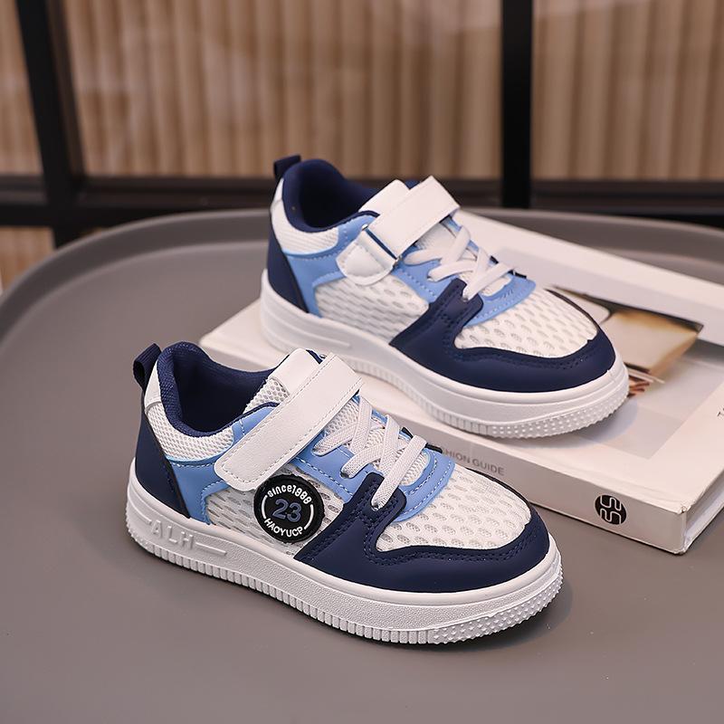 Children's Little White Shoes Spring and Autumn New Children's Net Shoes Medium and Old Children's Girls' Shoes Children's Sports Shoes Boys' Shoes