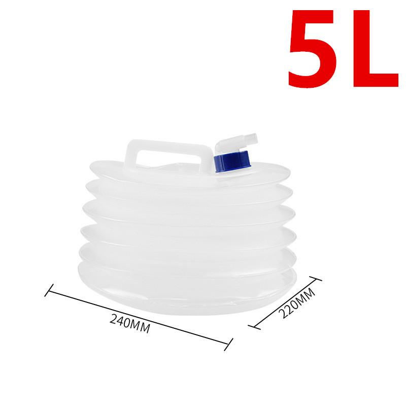 

5/10/15 л Портативное складное ведро для воды с краном, многоразовый аварийный резервуар для воды для автомобиля, путешествий, кемпинга на открытом воздухе, туризма