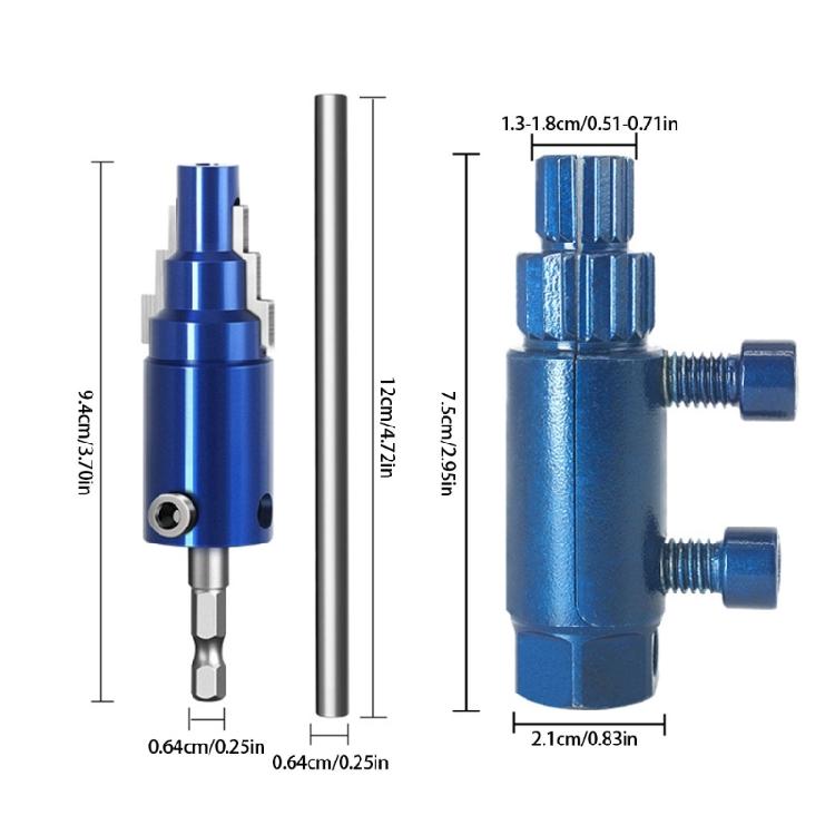 Faucet Angle Broken Wire Extractor Broken Pipe Head Screw Extraction Faucet Angle Broken Wire Extractor