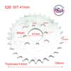 420 428 520 25T 30T 32T 33T 37T 39T 40T 48T Rear Sprocket For  ATV Quad Dirt Pit Pocket Bike Chopper