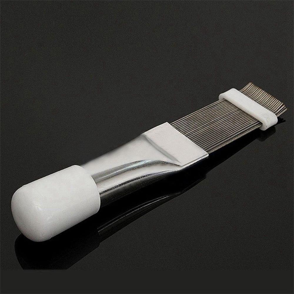 Folding Condenser Air Conditioner Fin Repair Tool Brush Cleaning Tool Coil Comb