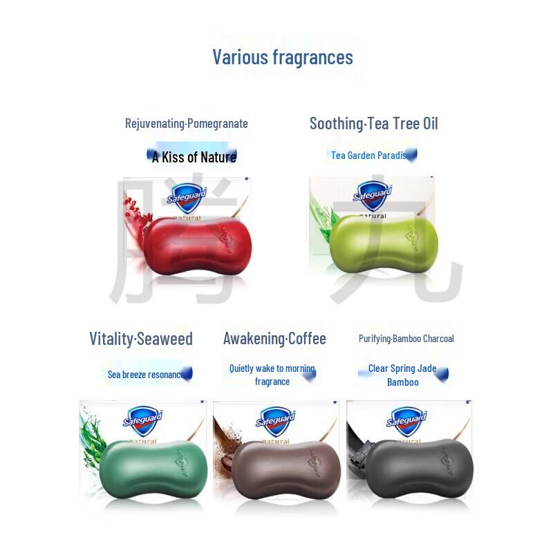 Safeguard Deep Purifying Bamboo Charcoal Soap