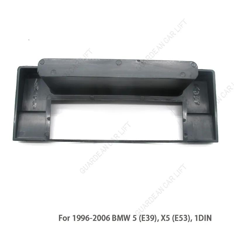 Car Radio Fascia Panel 1DIN Audio Fascia DVD Player Frame For 1996-2006 BMW 5 (E39), X5 (E53) Dash Trim Installation Kit