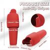 Wine Stopper Airtight Heat Resistant Reusable Topper Silicone Bottle Stopper for Champagne Kitchen Bar Christmas Stocking