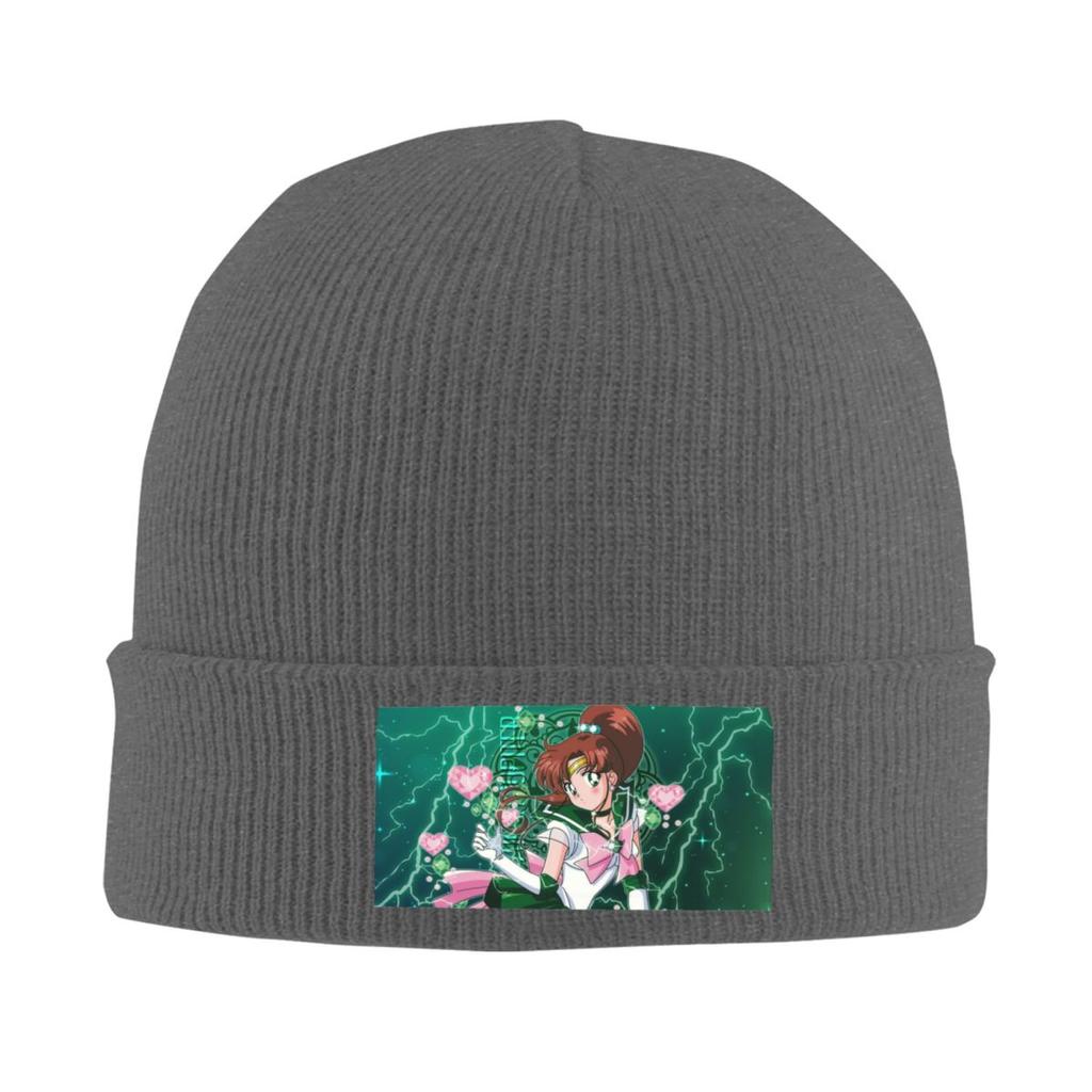 Sailors Moon Anime Unisexga Skullies Beanies Caps Unisex Winter Warm Knitting Hat Adult Usagi Tsukino Bonnet Hats Outdoor Ski Cap