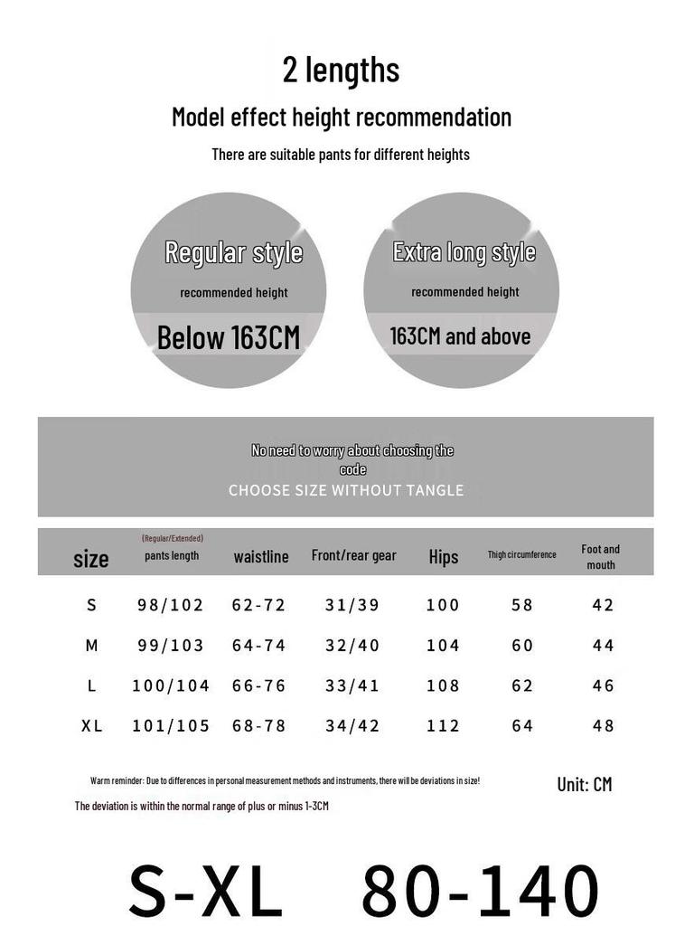 LANGSHA Women's Black High-Waist PU Leather Wide-Leg Pants