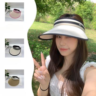 Summer Sun Hat Women's Large Brim Protection Ultraviolet Ceiling Hat Outdoor Sports Bike Riding Sun Hat Sun Protection Hat