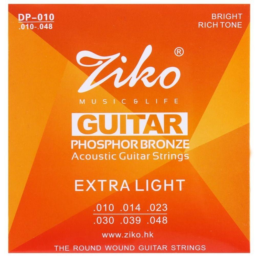 6 Strings Set Acoustic Guitar Strings DCZ DAG DP DUS DR Guitar String  Folk Guitar