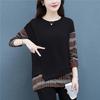 Stitching Long-sleeved T-shirt Women's Spring and Autumn Long-sleeved Top