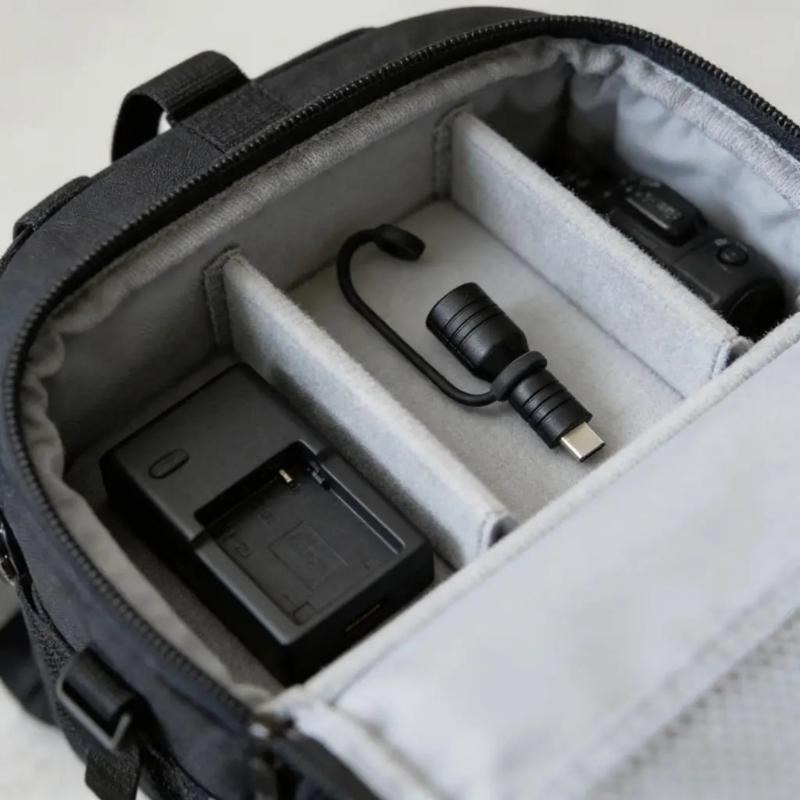 Leistungsstarker 100W Typ-C-Konverter-Adapter Mit DC8020 Buchsenanschluss Kompatibilität Mit Outdoor-Geräten