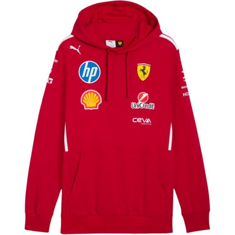 PUMA x Scuderia Ferrari 2025 Team Dark Cherry Men s 763941-01 L