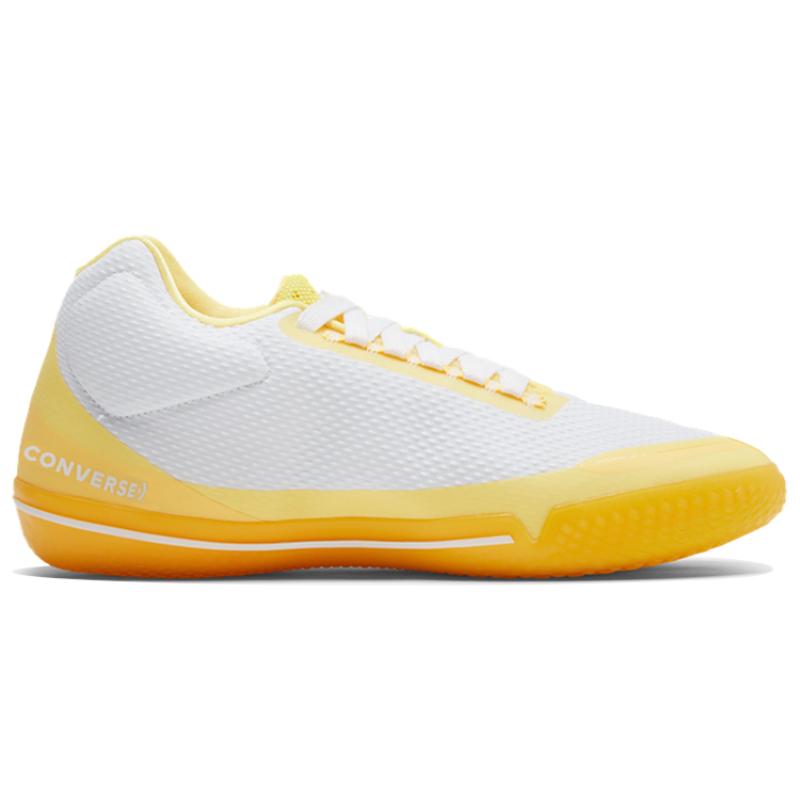 Converse All Star BB Evo "Hometown" Ginkgo Fabric Synthetic Leather TPU Low-Top Basketball Shoes Unisex Yellow Orange
