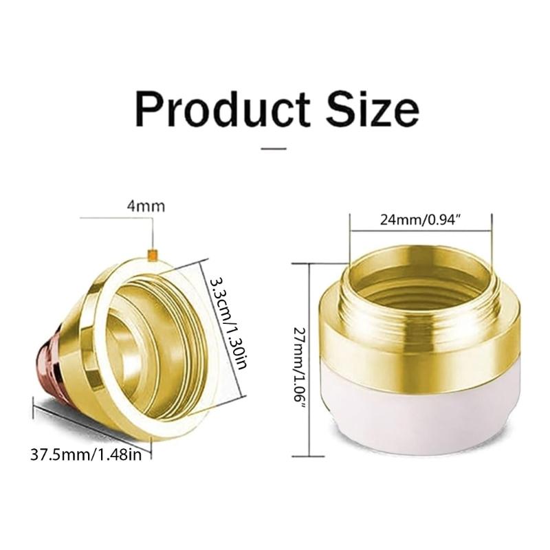 P80 Accesorii torță de tăiere cu plasmă Duză de tăiere Manșon de protecție din cupru Sudura Cutter de contact Capac Instrument de lipit