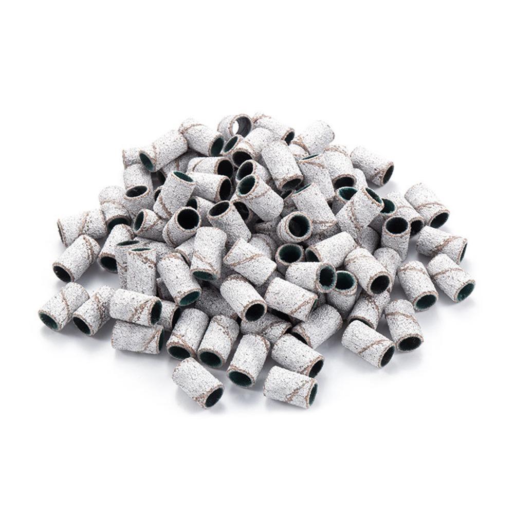 301pcs 3/32" Mandrel Bit Sanding Bands Professional Sanding Bands Kit  For Cuticle Trimming