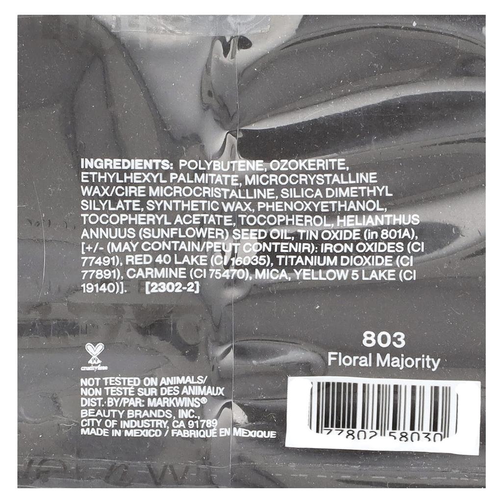 Megaglo, Vitamin E Makeup Stick, Blusher, 803 Floral Majority, 1pc