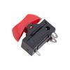 Electric Hair Blower Rocker Switch Hair Dryer Parts 3 Pin 3 Position Rocker Switch ON/Off Rocker Switch Black Red