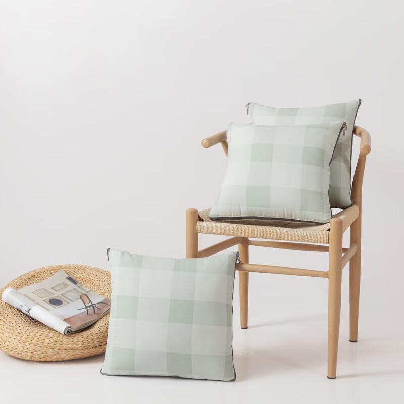 

Muji Washed Cotton Linen Pillow Blanket