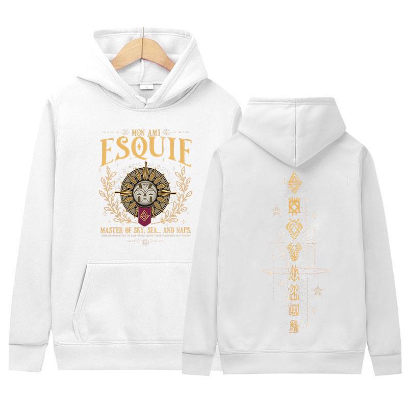 Retro Clair Obscur Expédition 33 Graphic Hoody Men Women Clothing Fashion Oversized Sweatshirt Hip Hop Gothic Long Sleeve Hoodie