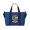 Dragon Capsule Ball Corp Print Travel Duffel Bags Waterproof Foldable Overnight Bag with Shoulder Strap Sport Gym Yoga Bag