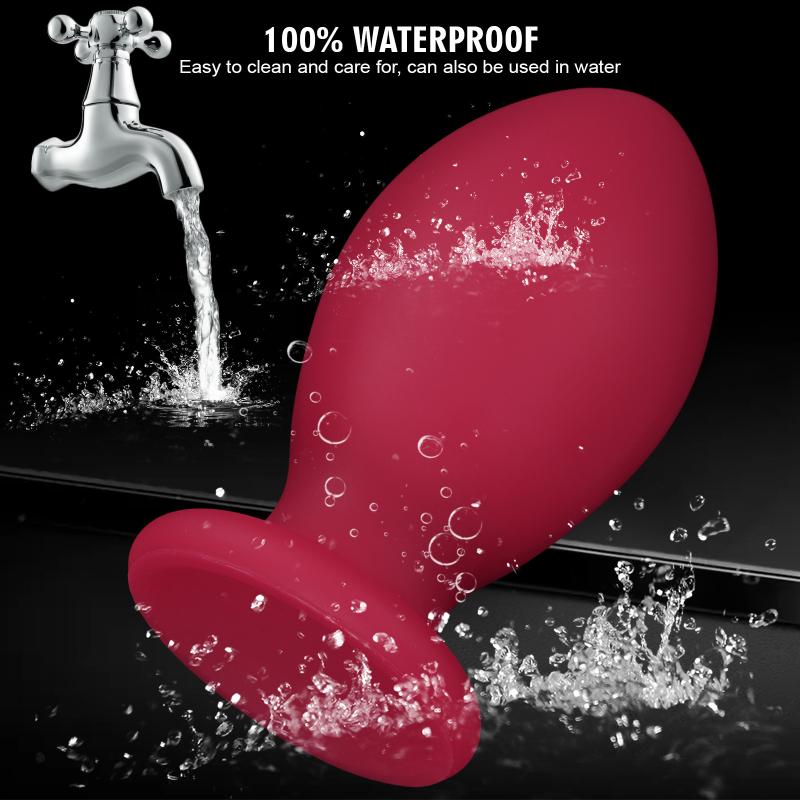 Dragon Egg Anal Plug Huge Anal Plug Smooth Silicone Butt Plug Prostate Sex Toy For Women/Men Dilatador Anal Beads S,M,L,Xl,Xxl