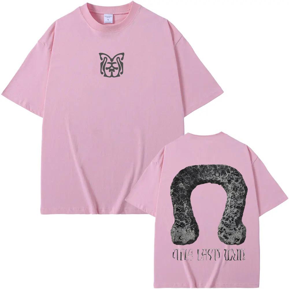 Gunna LA ÚLTIMA WUN CAMISETA CON EMBLEMA Unisex Verano Gótico rapero Camiseta Manga Mujeres/hombres Casual 100%algodón Camiseta Cuello Redondo Camisetas