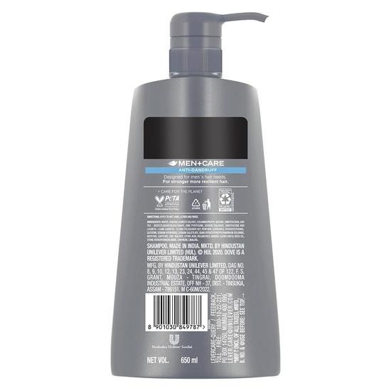 DOVE Men+Care Anti Dandruff 2in1 Shampoo+Conditioner, 650 Ml