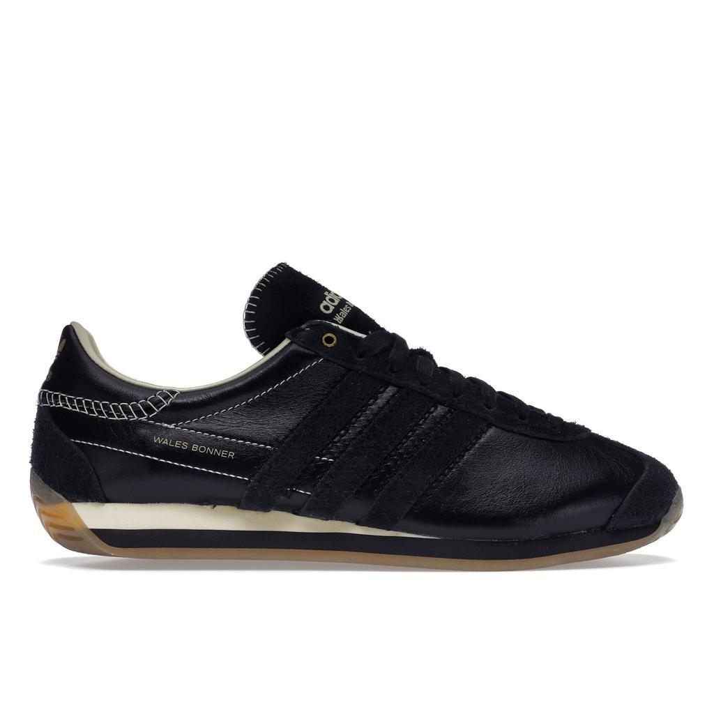 Wales Bonner X Adidas Country Black Easy Yellow Unisex Sneakers Core-Black GY1702