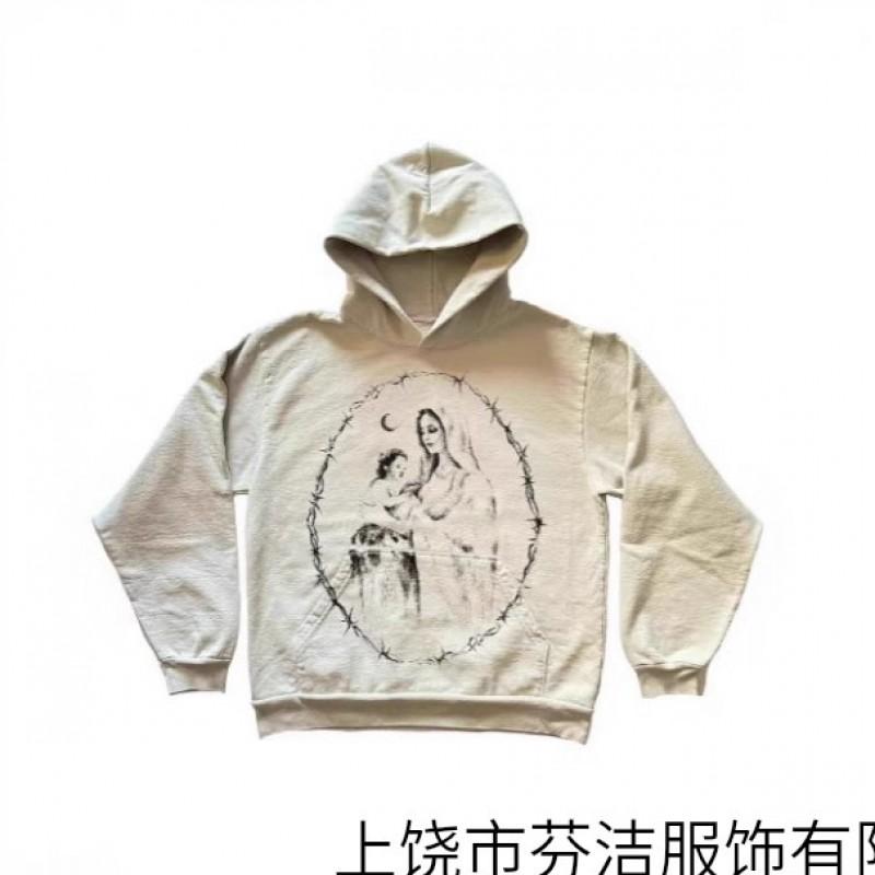 Hoodie Unisex Women 3D Print Fleece Lined Loose Fit Streetwear Sweatshirt Casual Pullover