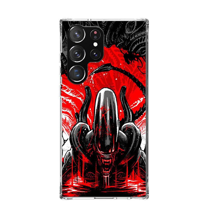 Cool A-Alien X-Xenomorph Phone Case For Samsung Galaxy S26 S25 Edge S24 S23 FE S22 Ultra S21 Plus S20 + Fundas Cover Coque Galax