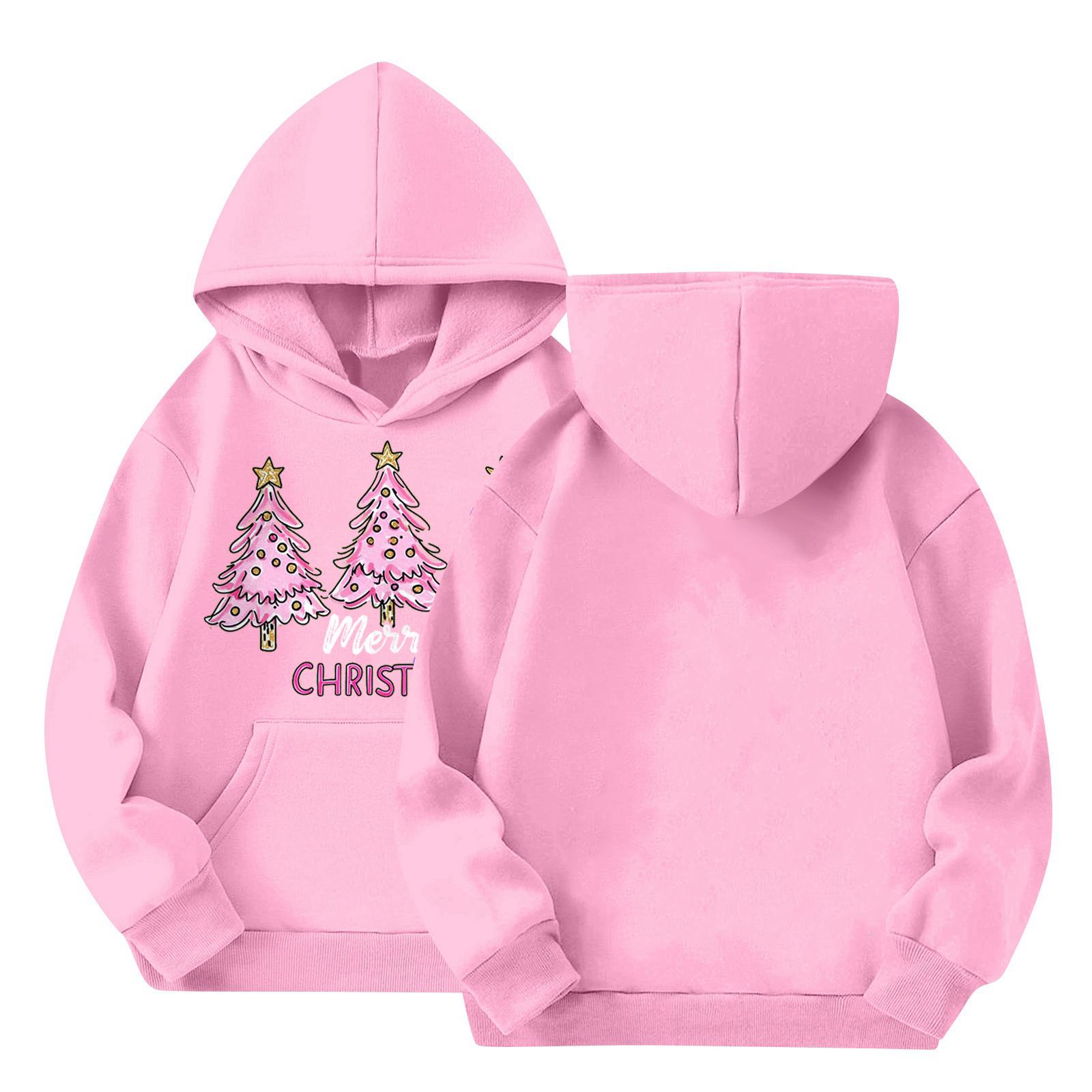 

Детские толстовки с капюшоном, свободная однотонная спортивная рубашка с капюшоном, модная спортивная рубашка 160 розовый