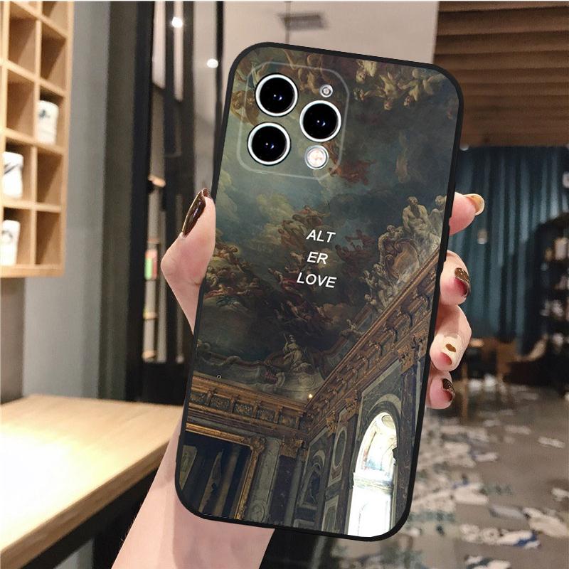 Phone Case For Iphone 14 Pro Max 13 12 11 Pro Max Xs Xr X 12mini 7 8 Plus Se Renaissance Art Painting Case Funda