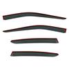 For HARRIER Venza XU80 2024 Window Visor Awnings Shelters 4Pcs Car Side Window Guard Vent Awnings Shelters Rain Guard Door Visor