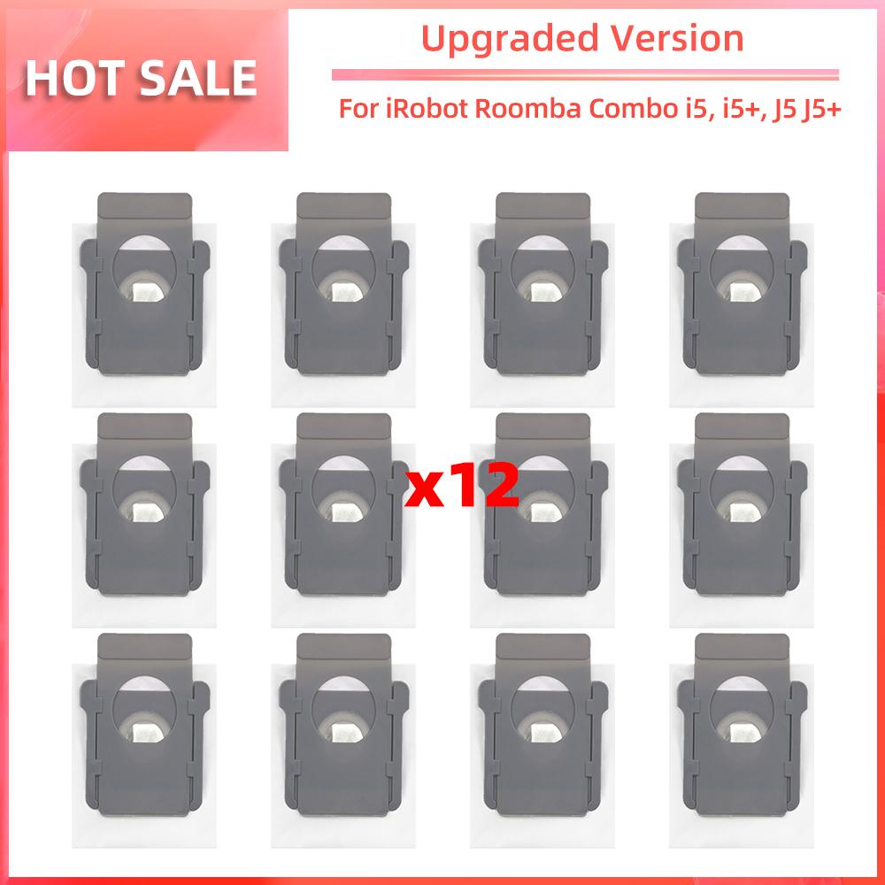 Compatible for iRobot Roomba Combo I5, I5+, J5, J5+ Main Side Brush HEPA Filter Dust Bags Replacement Spare Parts Accessories