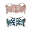 Tie Up Corset TankTop for Women Slimming Body Shaper LaceUp Tied Waist Trainer Girdle Teens Girl French Style Bustier